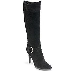 Black Knee High Boots